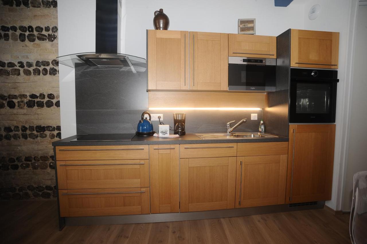 Апартаменты Au Colombage Bleu 2 A 4 Pers Дьепп Экстерьер фото